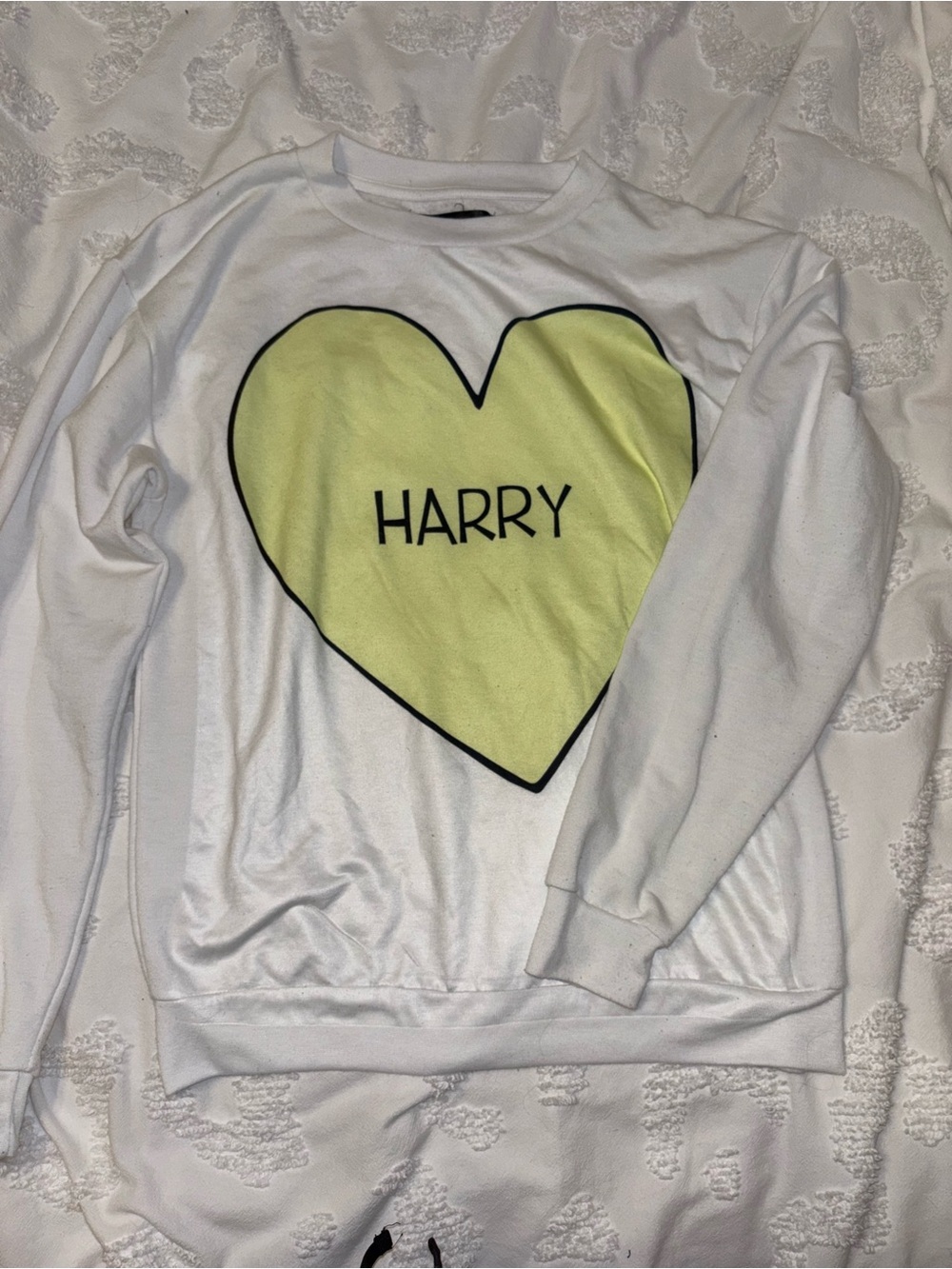 Harry Styles Freshtops Heart Crewneck